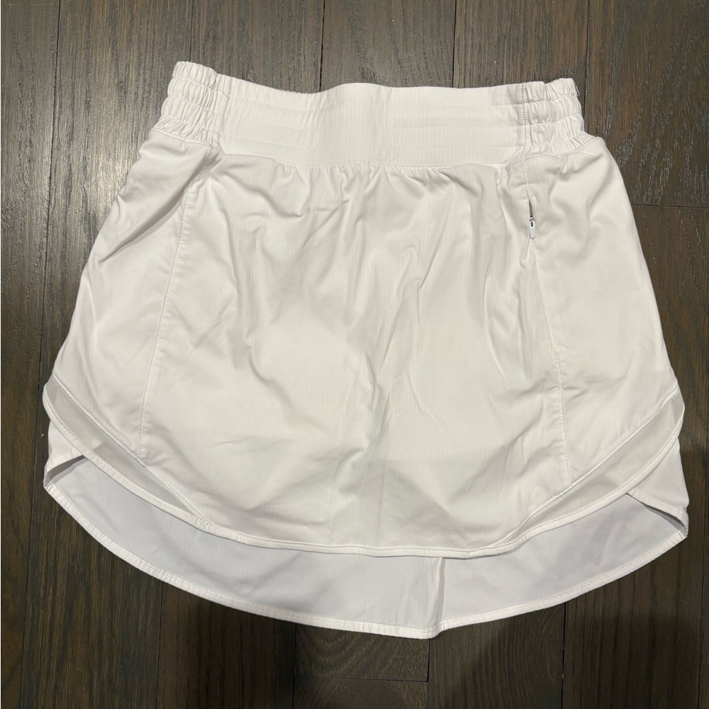 Lululemon Hotty Hot High-Rise Skirt White Size 6